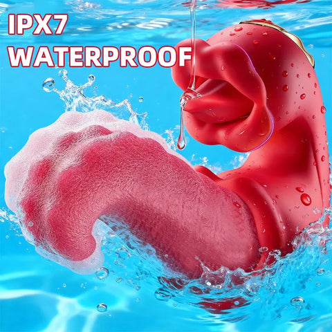 Rose Tongue Licking Vibrator