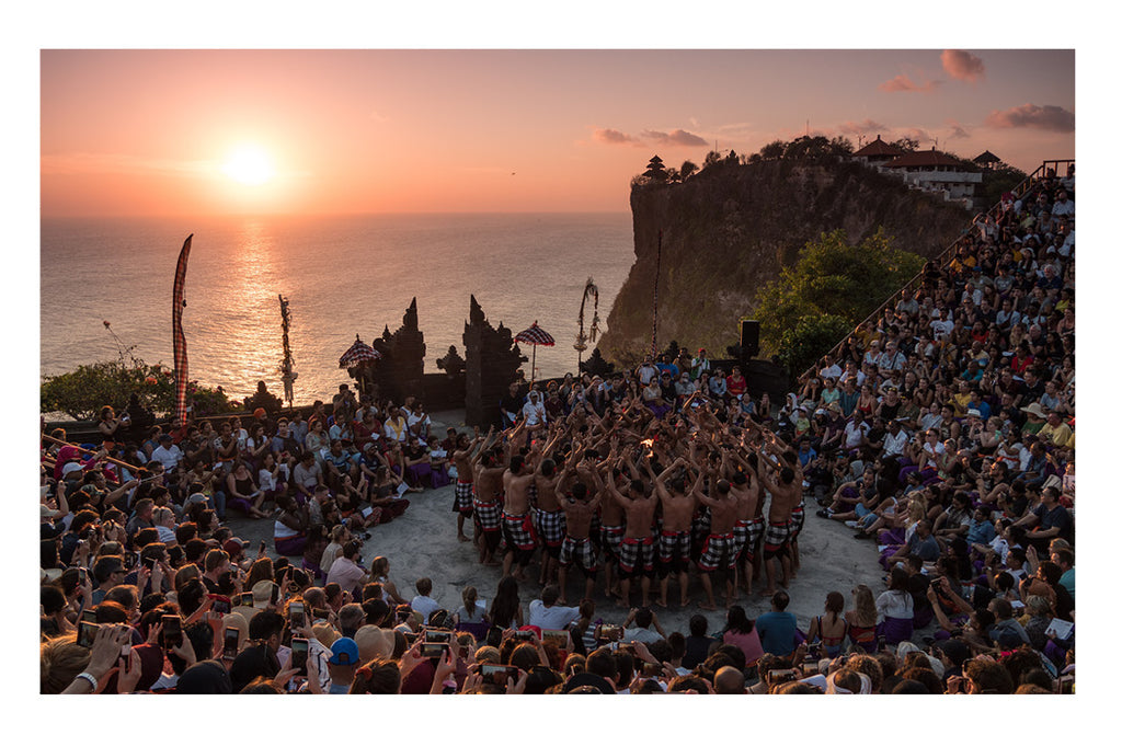 Balinese Sunset Display performance at Uluwatu is Magical