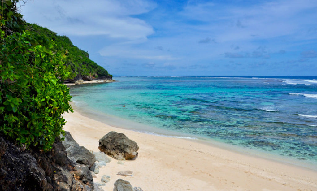 Bali Bucket List of beaches - Green Bowl beach on the Bukit Peninsula