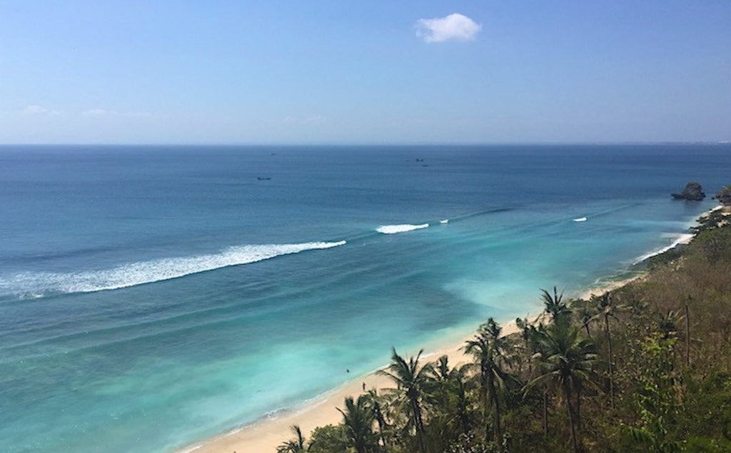 Thomas Beach on the Bukit Peninsula in South Bali