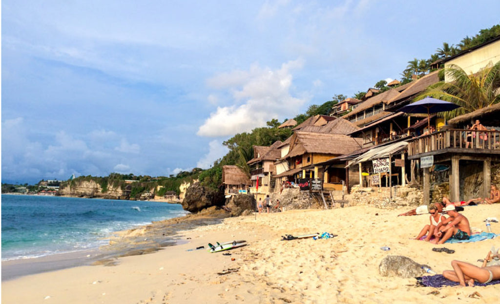 Beach Beach in Bali - Bingin Beach on the Bukit Penninsula in South Bali