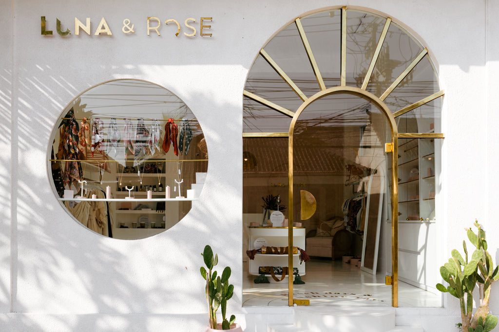 Luna & Rose Bali Berawa Canggu Store Interior design 