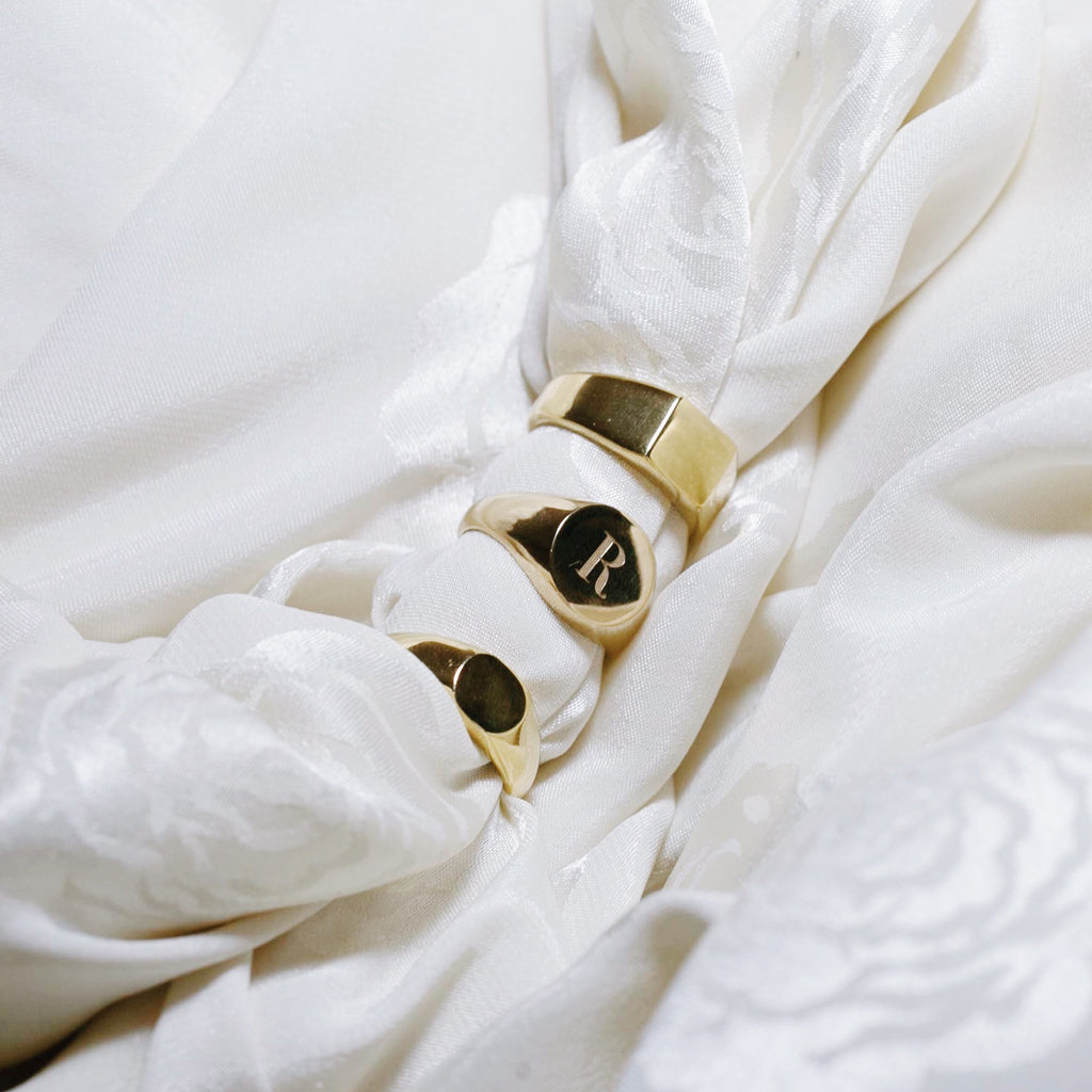 Gold Signet Rings