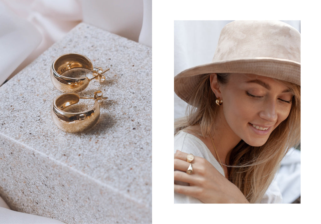 French Harvest Capsule Collection of Jewelry from Luna & Rose Sustainable Jewels