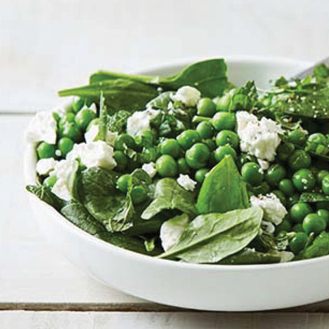 Pea Feta Mint Salad