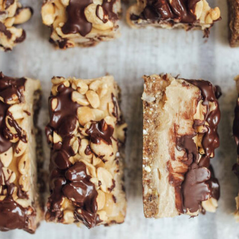 Raw Snickers Slice Delicious Sugar Free