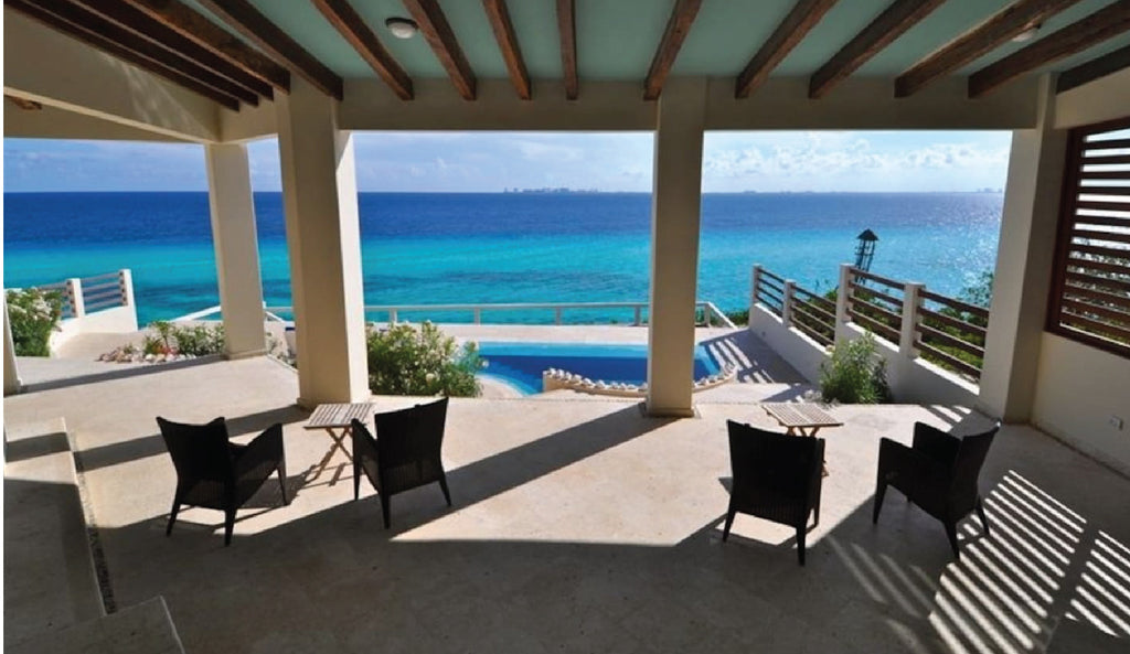 Isla Mujeres Airbnb escape, travel to Mexico and get these rooftop views