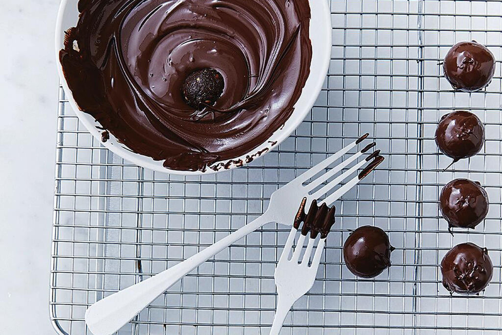 Chocolate Creamy Delicious Truffle Ball Recipe for a Gift
