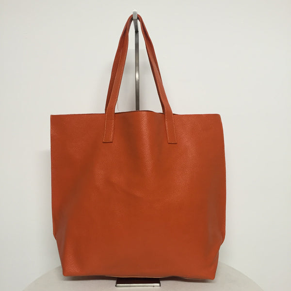 Multi-Coloured Leather Tote Bag - Frutti