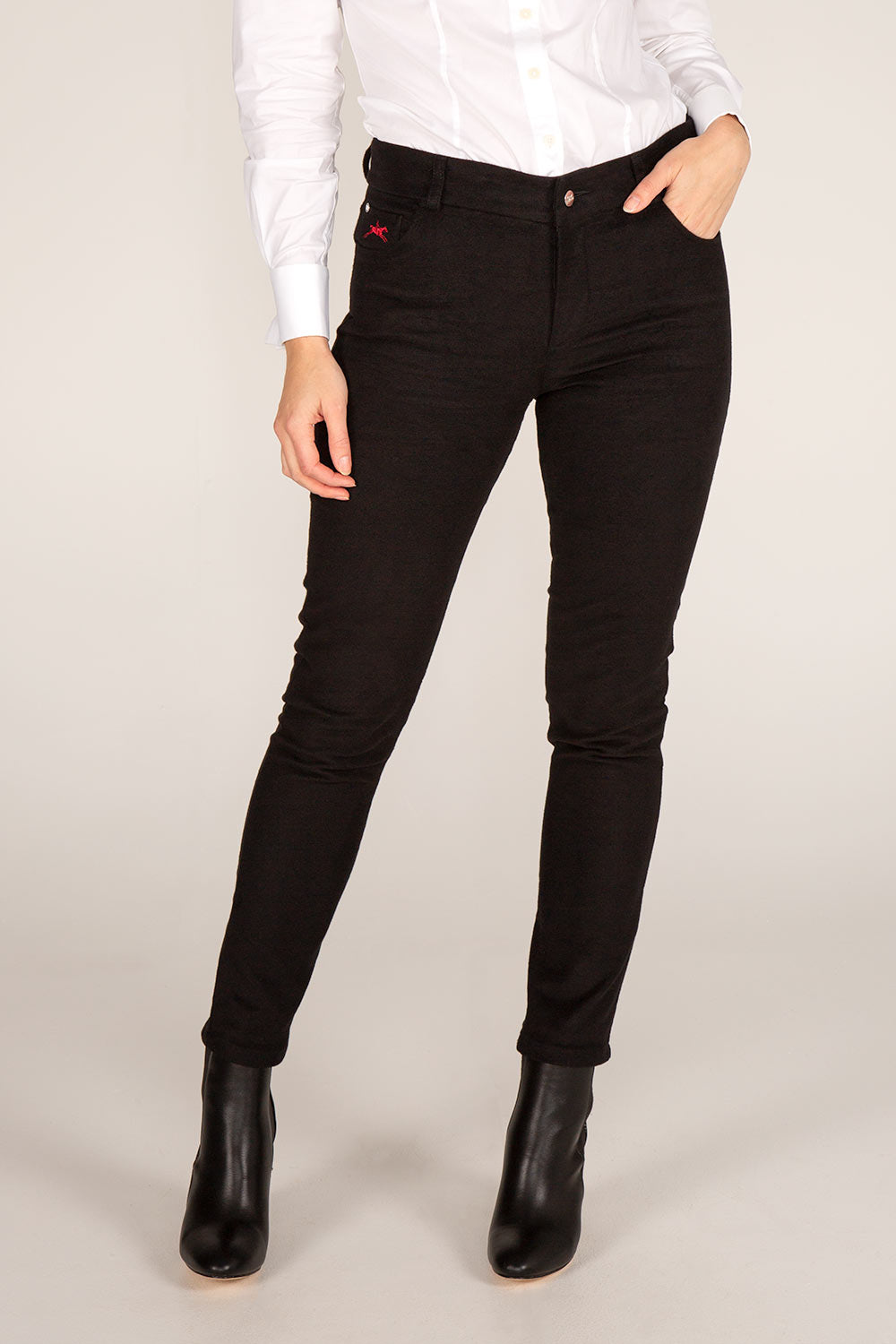 Irene - Women's Slim Fit Moleskin Jeans