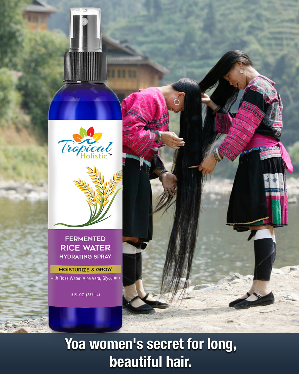 Rice Water Hair Growth Spray  Hair Thickness Maximizer