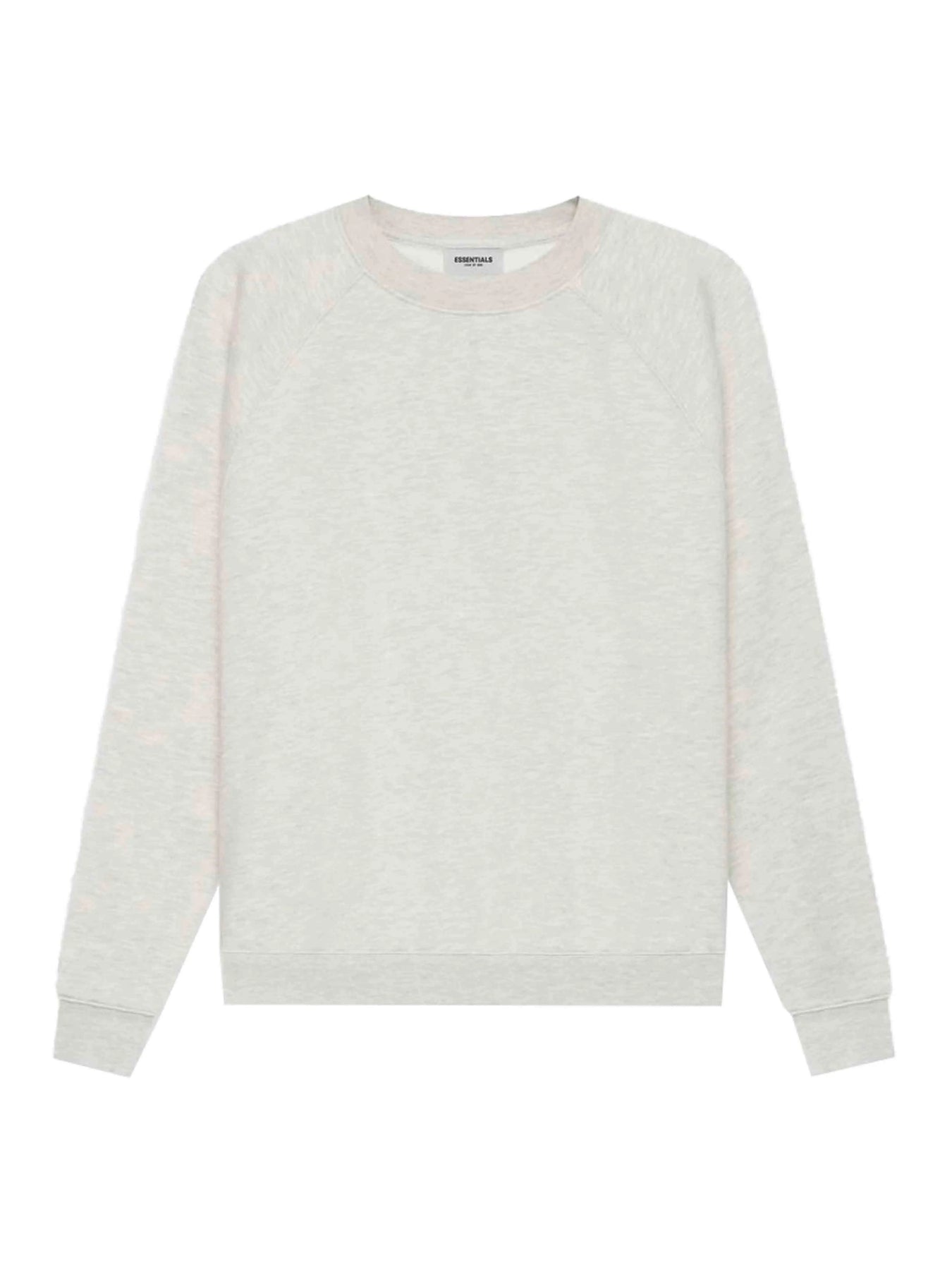 Fear Of God Essentials Back Logo Crewneck Light Heather – Prior