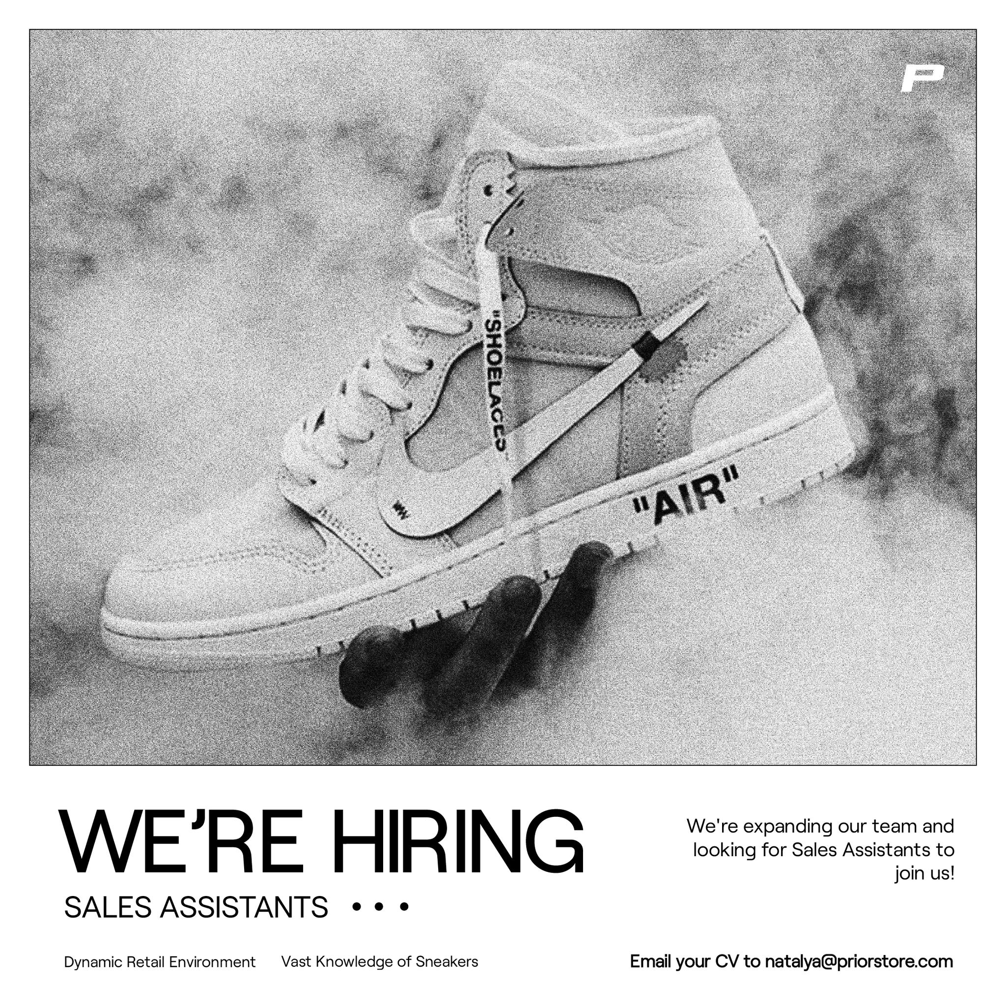 Prior is hiring