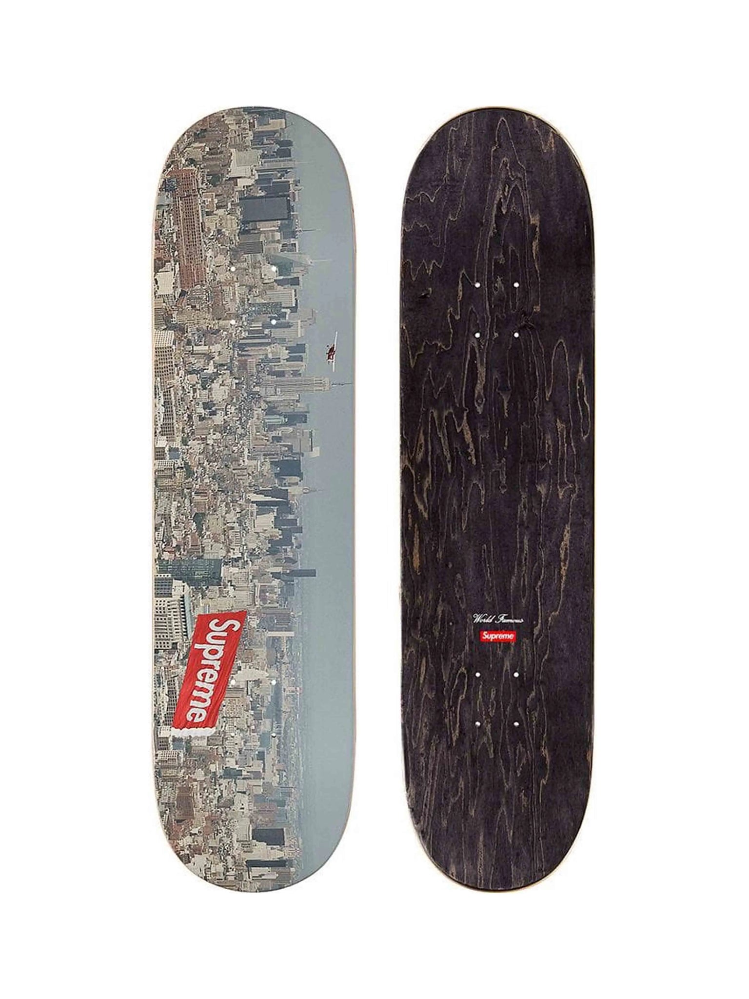 Supreme Exit Skateboard Deck Red