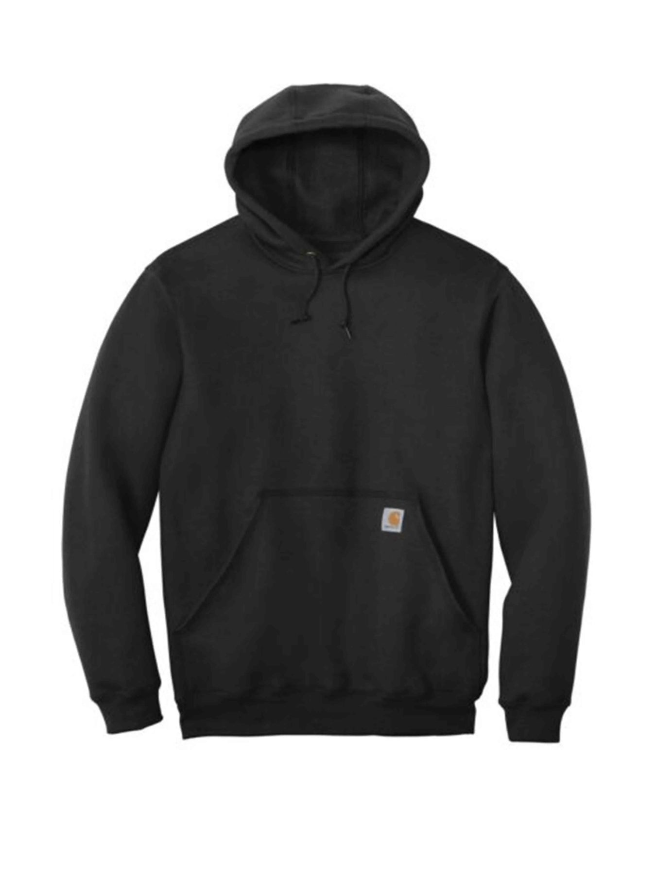 Carhartt Mid Weight Logo Hoodie Black | Prior Store