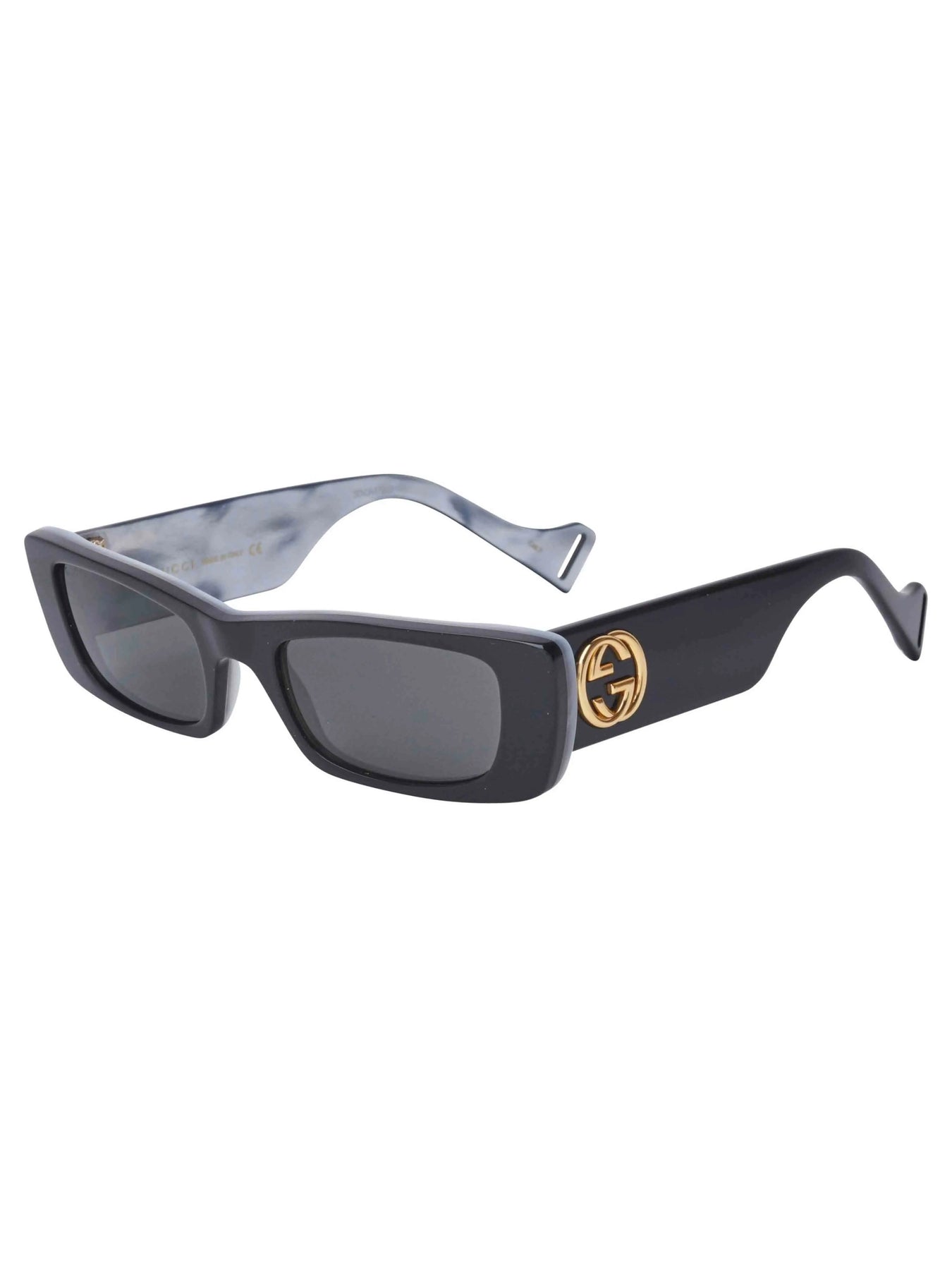 Gucci Seasonal Icon Sunglasses Black/Black | Prior Store