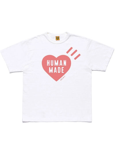Human Made Heart LOGO TEE WHITE/PINK Prior