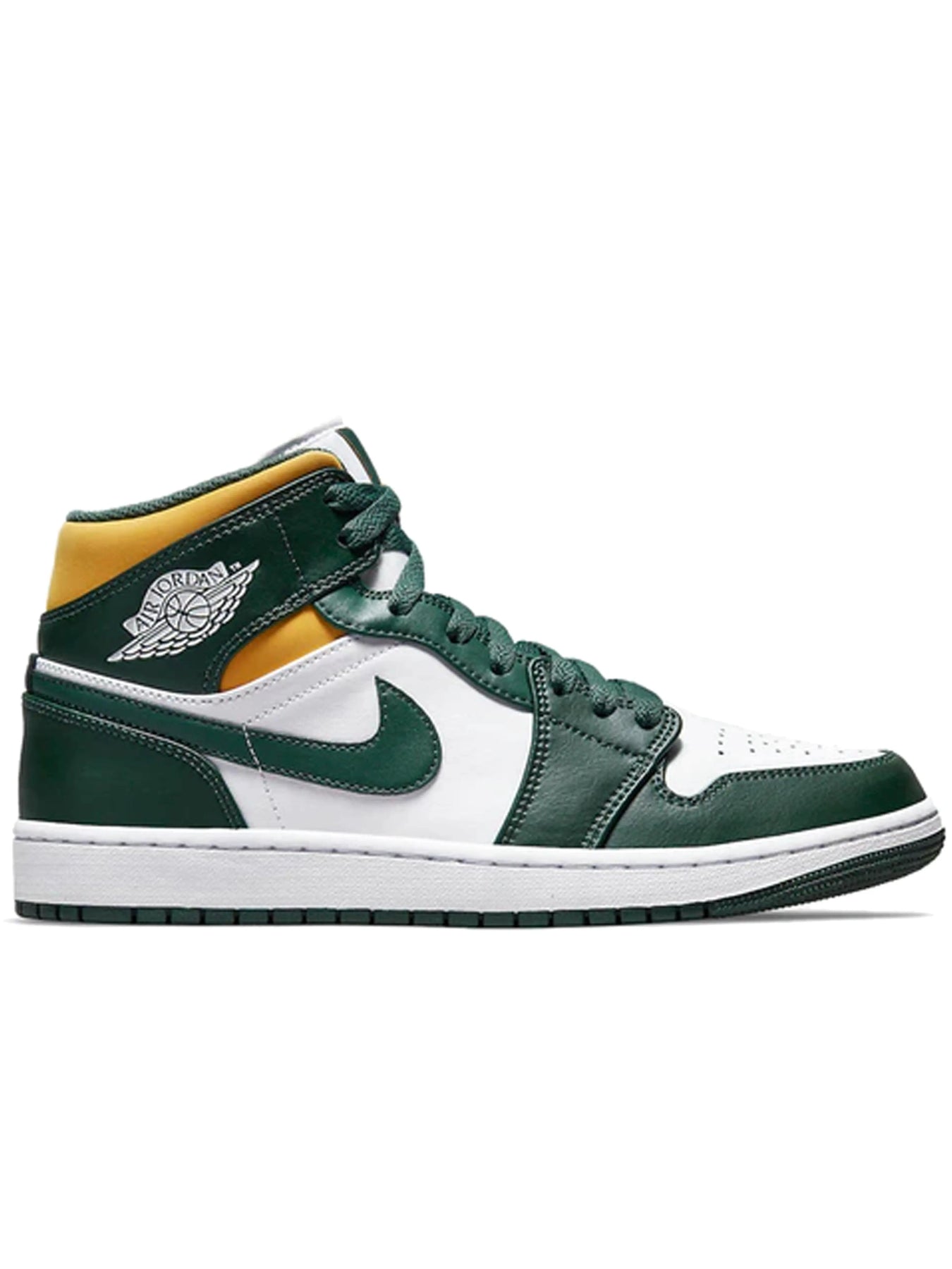 green yellow jordans