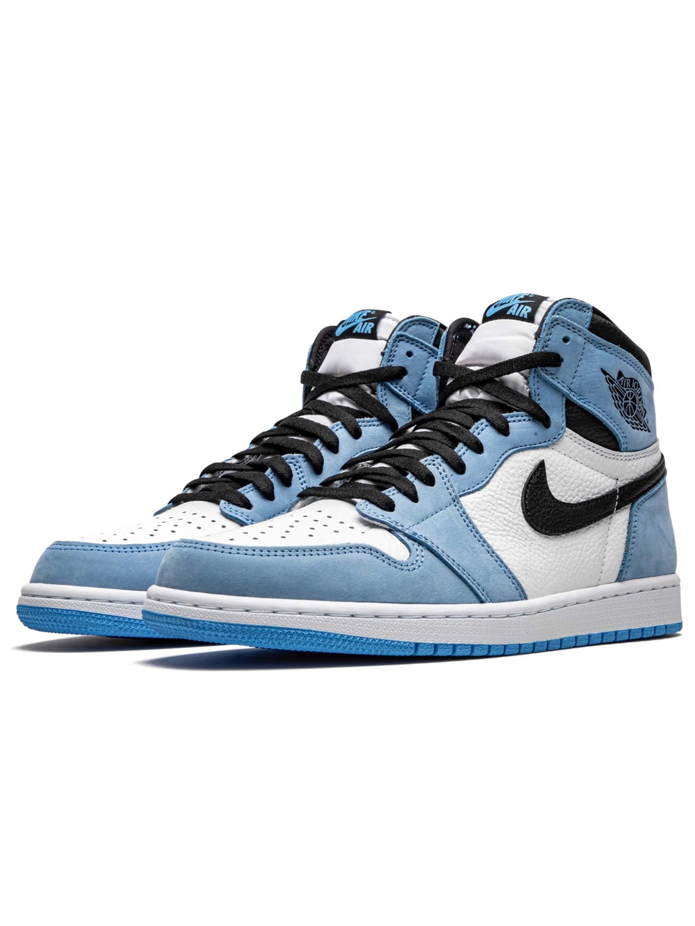 nike air jordan 1 unc blue