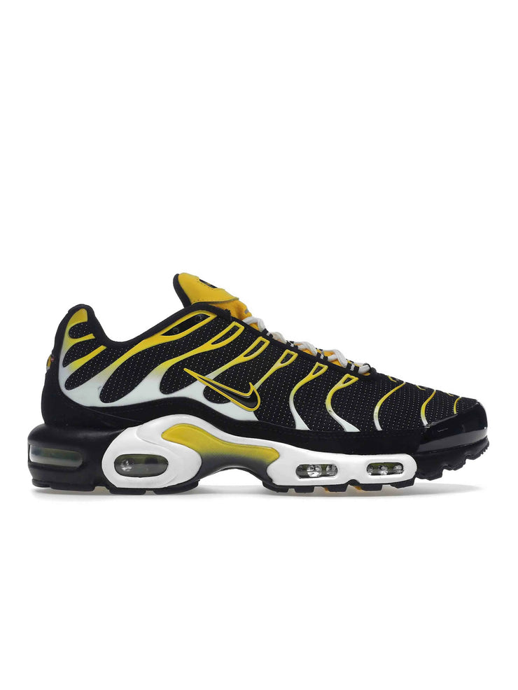 nike air max plus white and yellow