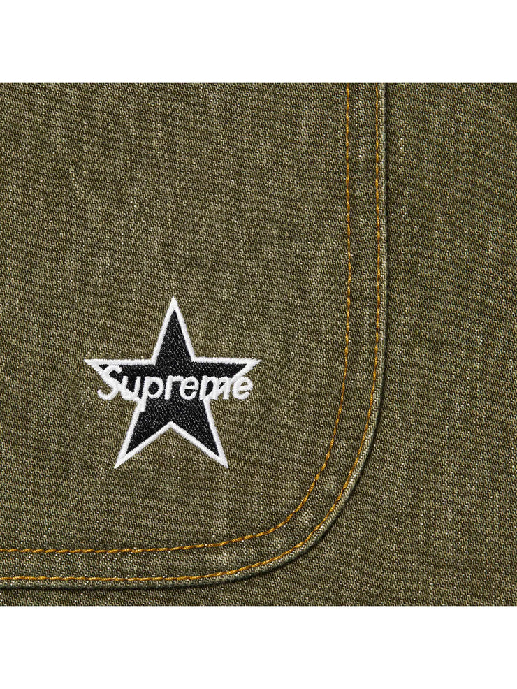 Supreme Denim Chore Coat Olive | Prior Store