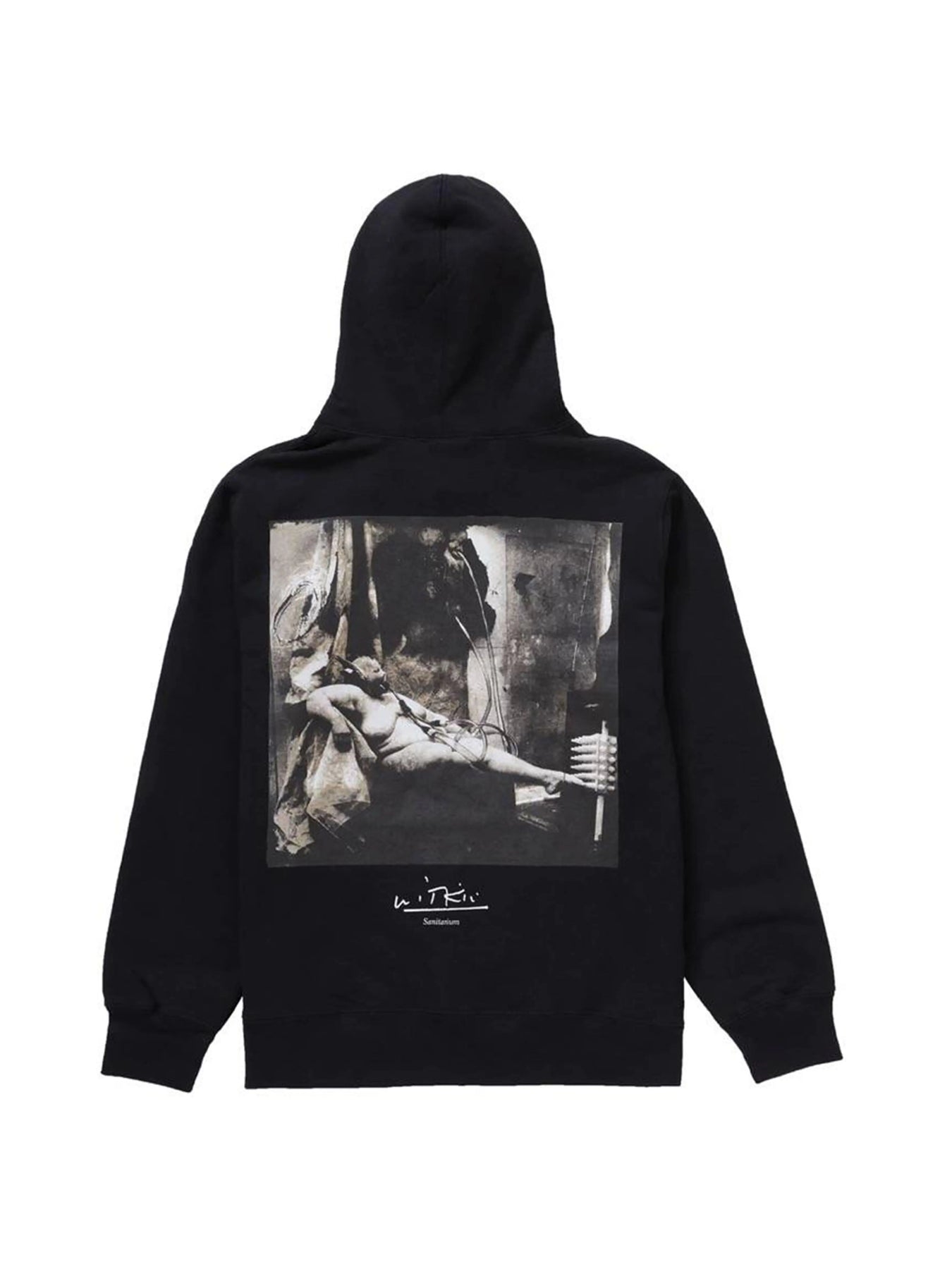 Supreme Joel-Peter Witkin Sanitarium Hoodie Black [FW20] | Prior Store