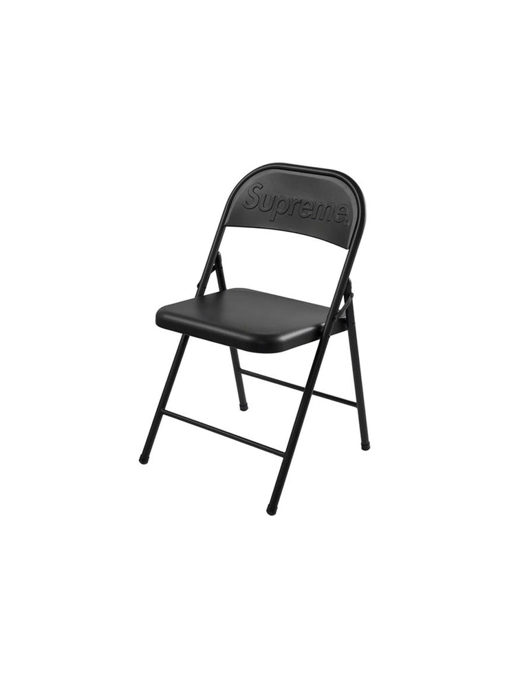 91%OFF!】【91%OFF!】SUPREME METAL FOLDING CHAIR BLACK その他