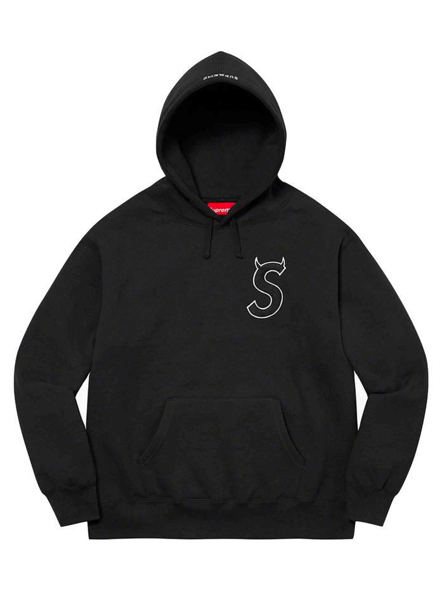 Supreme Cross Box Logo Hooded Sweatshirt Black [FW20] - Prior