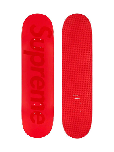 Supreme Uncut Box Logo Skateboard Deck Red | Prior Store