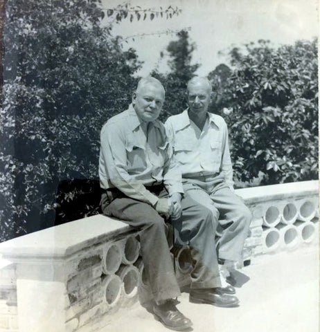 Left: John Hopwood, Right: Tom Peebles (Our Founder)