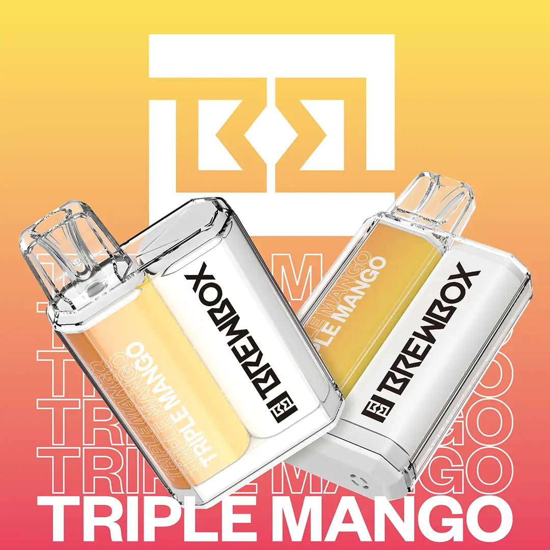 BrewBox Triple Mango Disposable Vapes