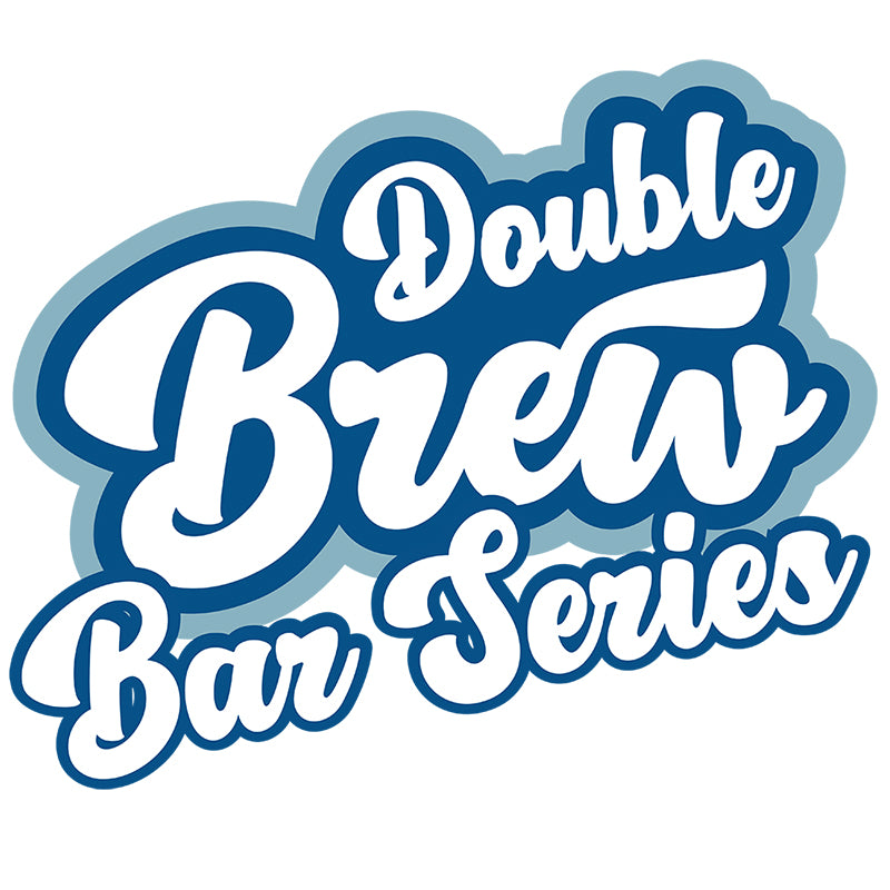 The Double Brew Bar Series logo on a white background.