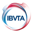 The IBVTA logo in white on a grey background.