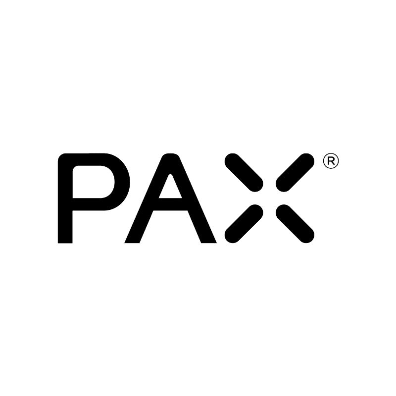 The PAX logo written in black font on a white background.