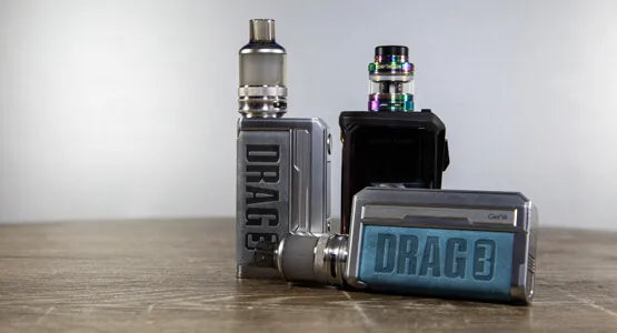 Selection of clearance vape kits for sale at House of Vapes - London
