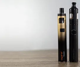 Selection of pen vape kits for sale at House of Vapes - London