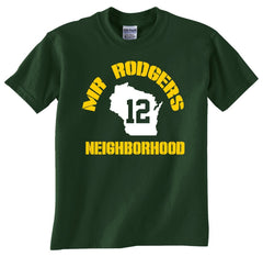 green bay packers mr rogers neighborhood t shirt