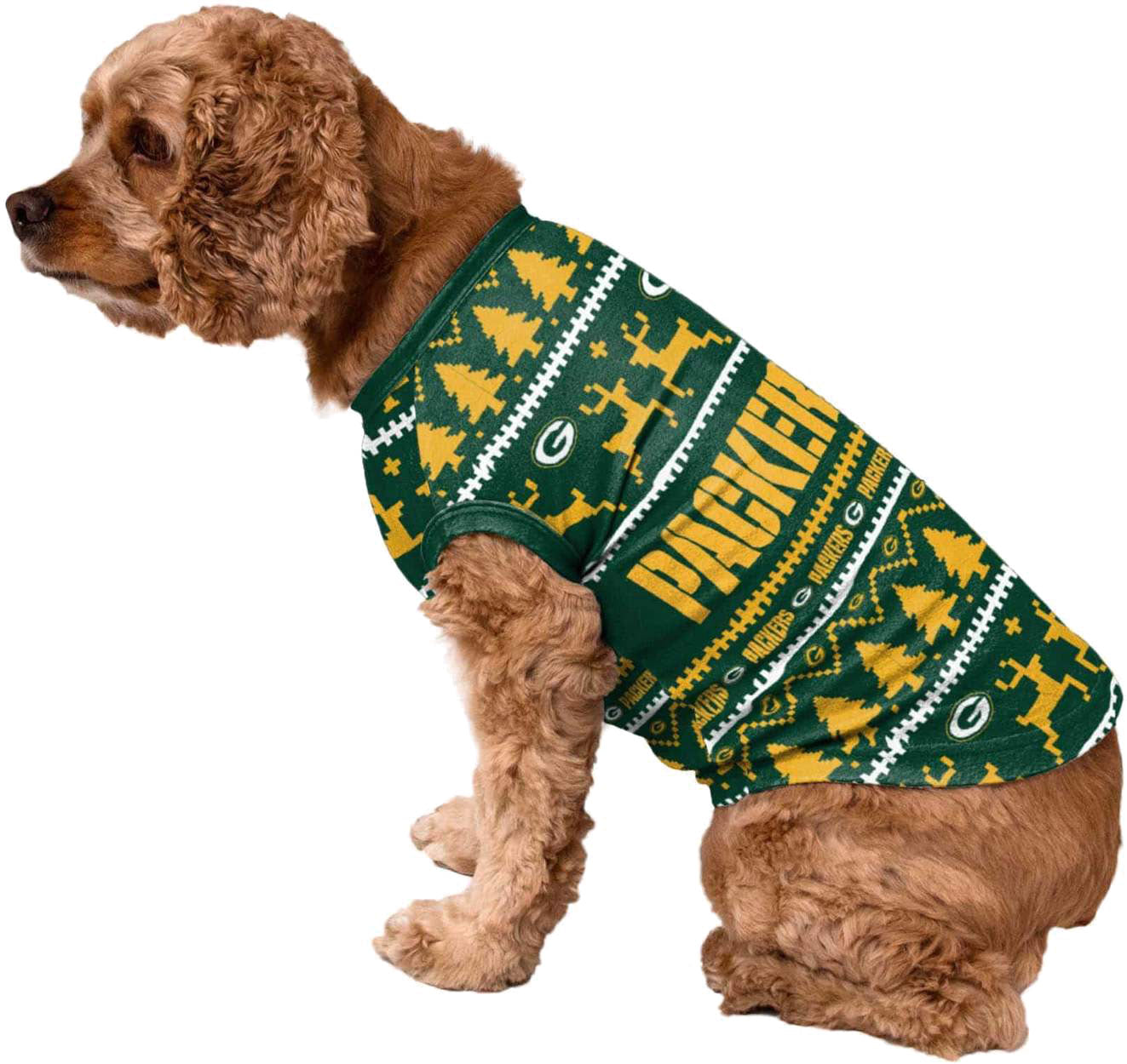 Green Bay Packers Pet Jersey – 3 Red Rovers