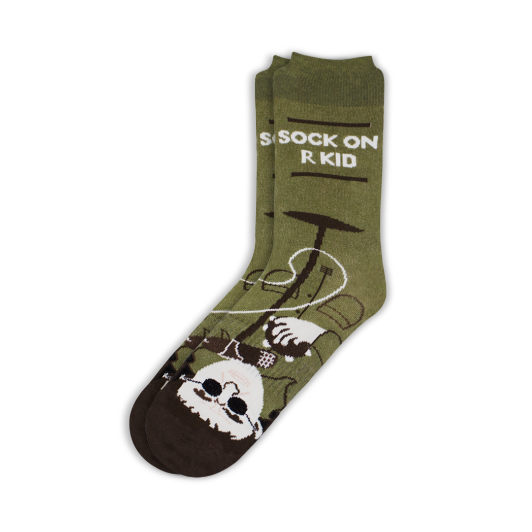 Liam Gallagher Green Sock - Stand4 Socks product image