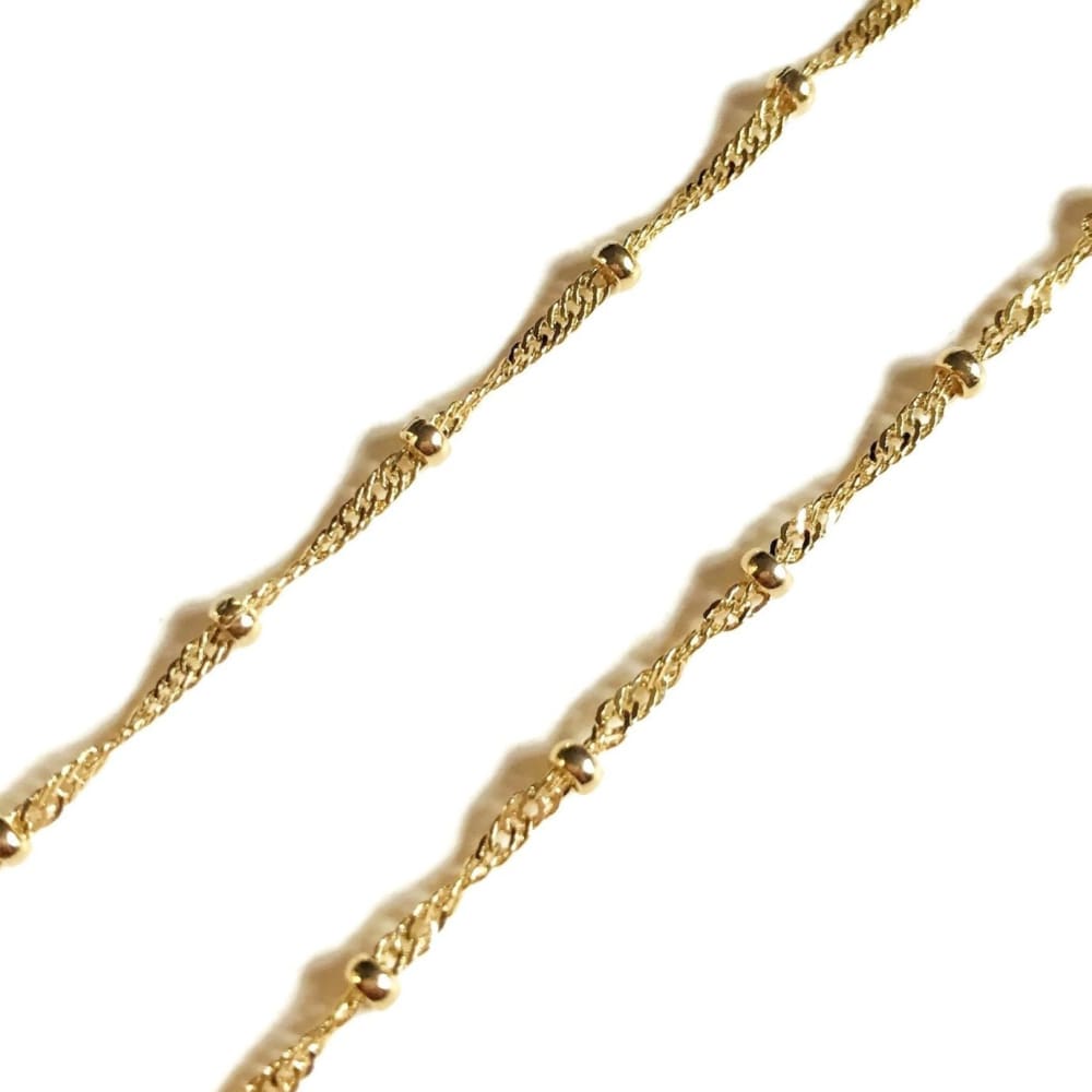 5mm Rope Chain 18kts of Gold Plated