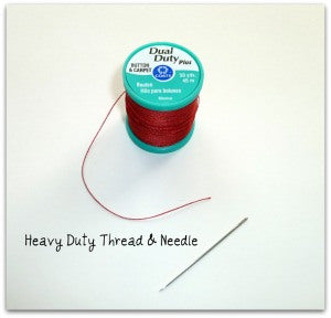 DIY Hints and Tips Double Threading Cord Through Beads