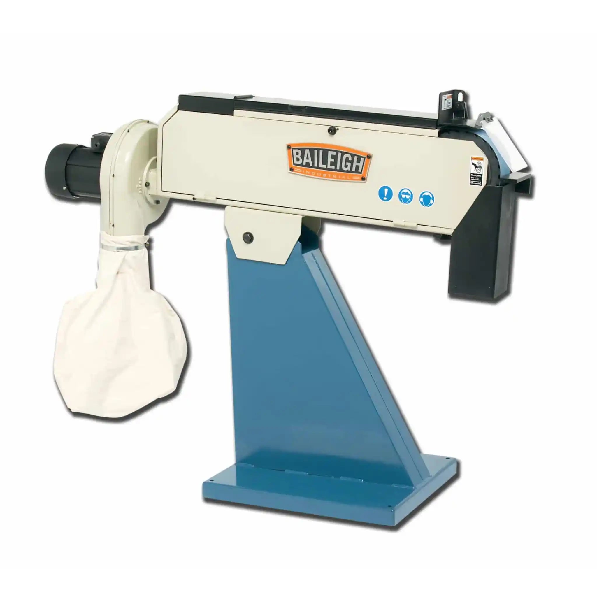 A overview image of the Baileigh BG-379-3PH belt grinder