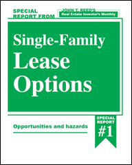 Single-Family Lease Options book