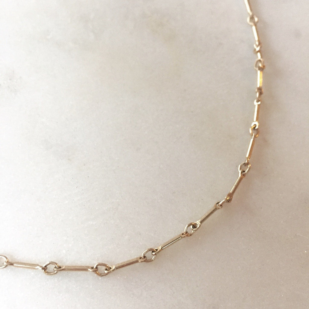 simple gold choker