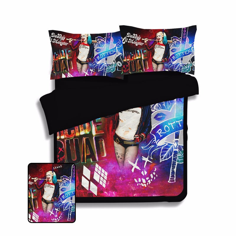 harley quinn bed set