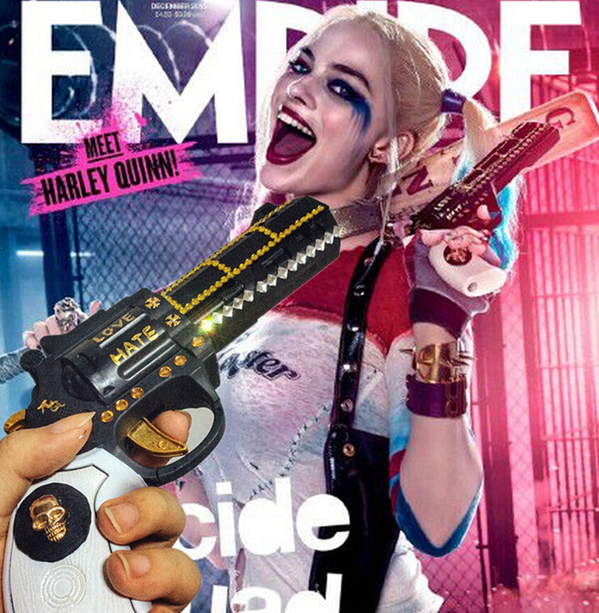 Suicide Squad Harley Quinn Costume Cosplay Prop Gun