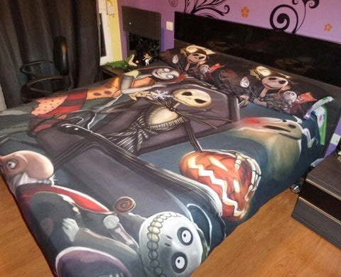 THE NIGHTMARE BEFORE CHRISTMAS BEDDING SET - 50% OFF ...