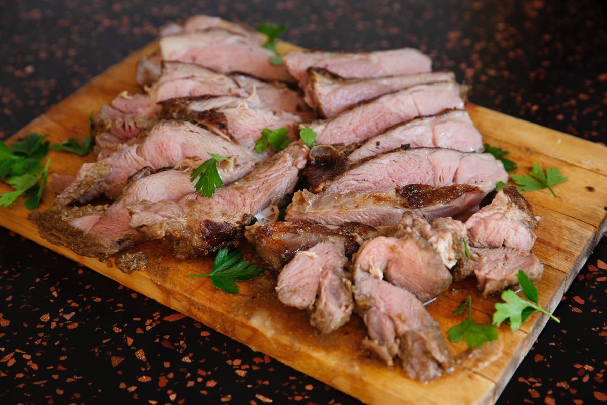 Sous Vide Leg of Lamb Recipe Cinder Grill Leg of Lamb Recipe Couscous Roast leg of lamb