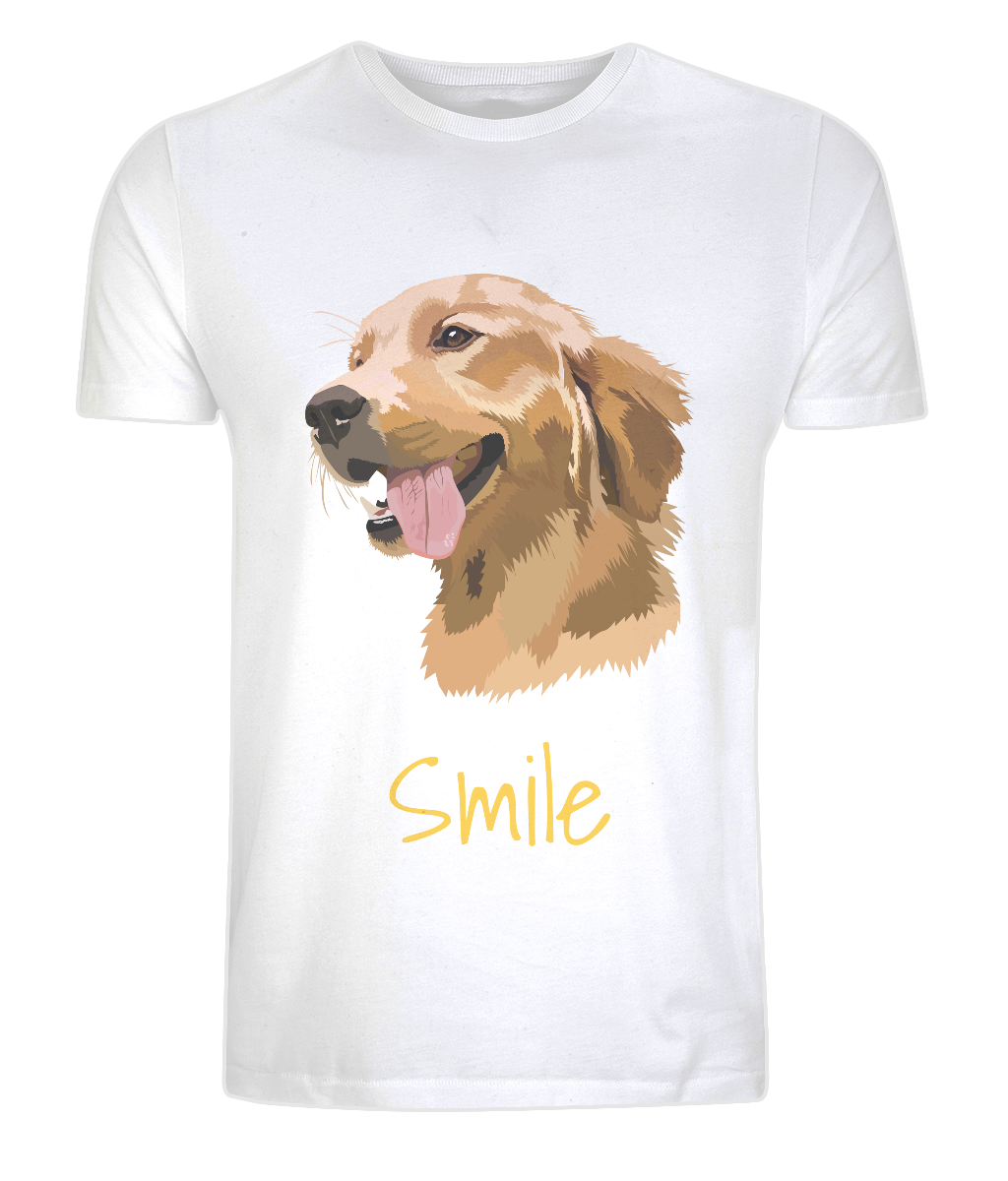 Mens Golden Retriever Classic T-Shirt 