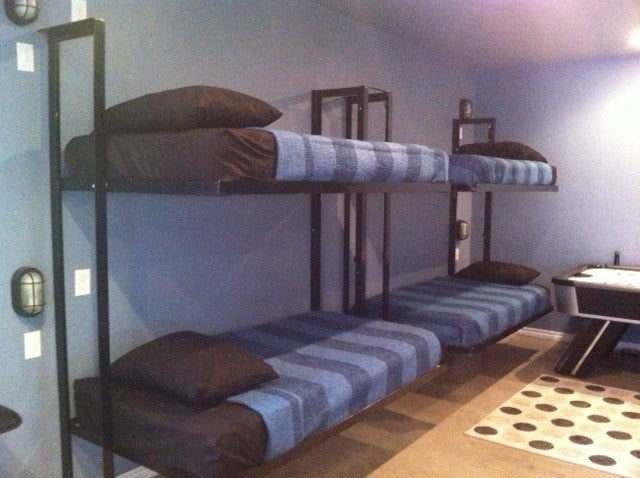 folding bunk beds